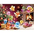 Ravensburger 16643 - Gelini "Wilde Weihnachten" - 2000 Teile Puzzle