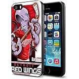 NHL Detroit Red Wings , Cool iPhone 5 5s Smartphone Case Cover Collector iphone Black