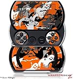 PSPgo Skin and Screen Protector Kit - Halloween Ghosts fits Sony PSP go