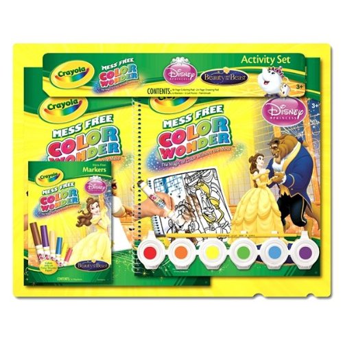 Crayola Disney Color Wonder Beauty and The Beast Gift Set