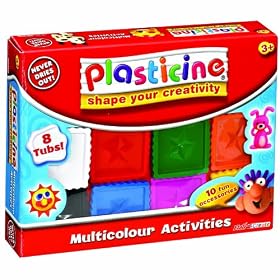 Plasticine  Multicolour Activities