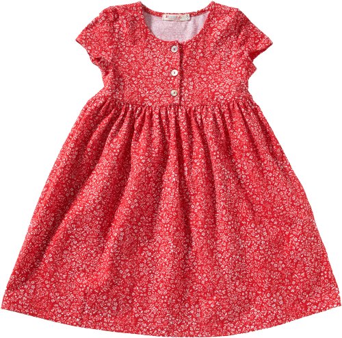 Lana naturalwear M&auml;dchen Kleid (knielang), All over Druck 121 1348 5007 Kleid Arabella, Gr Preisvergleich