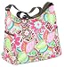 Pink Floral Bouquet Hobo Diaper Bag