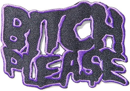 2.8" wide x 3.5" tall BITCH PLEASE Funny Biker Logo Jacket T-shirt Patch Sew Iron on Embroidered Sign Badge Costume Clothing