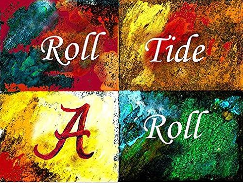 Wahol's Bama Logo - Print - Alabama Crimson Tide - Saban