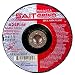 SAIT 20013 Type 27 4-Inch x 1/4-Inch x 5/8-Inch 13500 Max RPM Grade A24R Long Life Depressed Center Grinding Wheels - 25 Pack