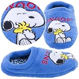 619VAT5rooL. SL160  The Peanuts Snoopy Blue Clog Slippers for Women M 6.5 7.5