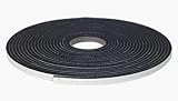 CRL Radius Window and Door Foam Seal Tape 1/2 x 1/4- 50 ft roll