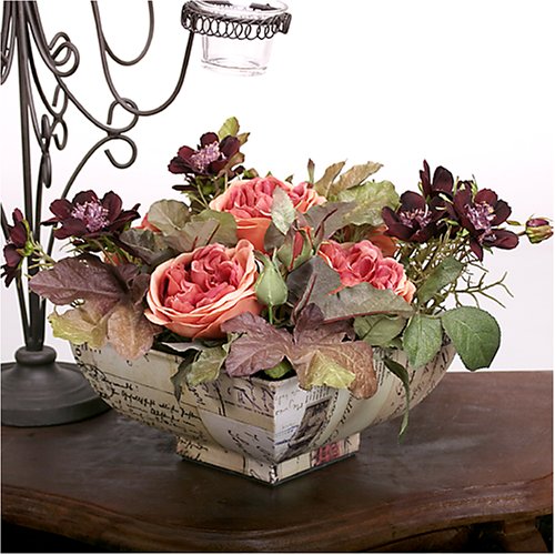 Chocolate Cosmos and Roses Arrangement