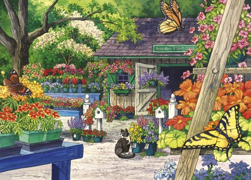 Gibsons The Garden Shop jigsaw puzzle (500 XL pieces)