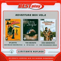 Best Play - Adventure Box Vol. 2 (Atlantis: Das heilige Verm�chtnis / The Secrets of Da Vinci / Das Geheimnis der vergessenen H�hle)