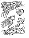 Mehndi Designs: Traditional Henna Body Art (Pictorial Archives)