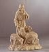 OUR DIVINE SHEPHERD SAND FINISH JESUS FIGURINE STATUE