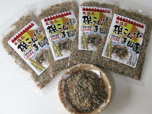 根こんぶまんま80g×4【北海道産ねこあし昆布使用】ふりかけにもOK！ご飯にかけて、ねこぶまんま！ヨウ素（ヨード）がこんぶには多く含まれてます。