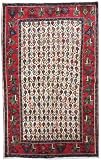 4'1 x 6'8 Handmade Knotted Persian Bakhtiari Semi-antique Area Rug From Iran/Persia - 48380