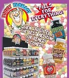Backward Birthday candy pills