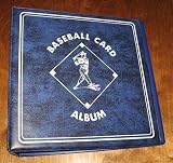 read full review 1 (One) Blue Binder BCW 3 Inch D Ring MLB Baseball Trading Cards Collection Album