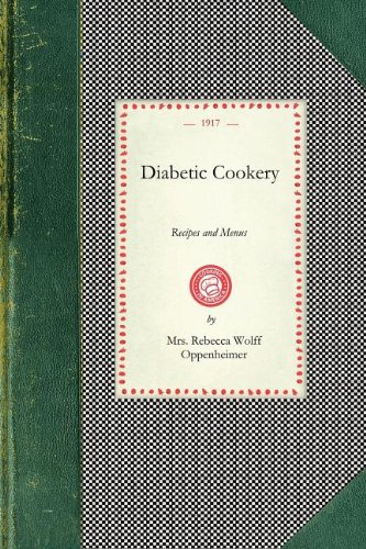 diabetic cookery recipes and menus cooking in america