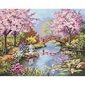 Dimensions Paint By Number Kit - Japanese Garden (16x20")
