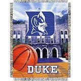 Duke Blue Devils Woven Tapestry NCAA Throw (Home Field Advantage) by Northwest (48x60)
