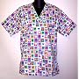 Heart Beat Scrub Top