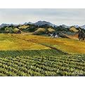 Fall Vineyards Wall Decor - 20x24"