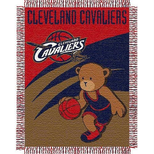 NBA Baby Triple Woven Jacquard Throw - Cleveland Cavaliers