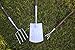 Joseph Bentley Traditional Garden Tools Stainless Steel Midi 3-Prong Cultivator, 18-Inch