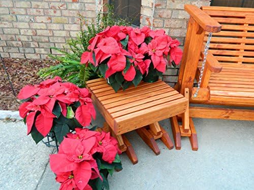 Southern Swings Heavy Duty Stained Outdoor Patio End Tables