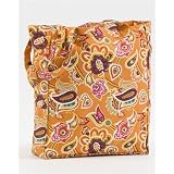 Tangerine Coventry Fabric Tote Bag by Victorian Heart