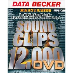 Data Becker Masterbits. Soundclips 12.000. DVD- ROM f�r Windows