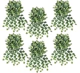 SIX 30" Pothos Artificial Hanging Bushes