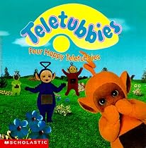 Four Happy Teletubbies