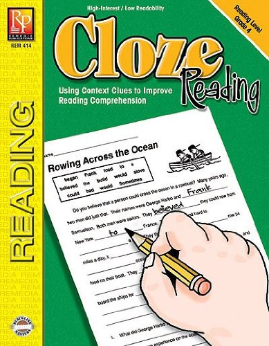 Remedia Publications 414 Cloze Reading -Rdg. 