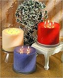 6x5 4 wick Pillar Candle - Berry Burst