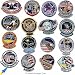 NASA Space Shuttle 1984-1986 Mission Patches - 4 inch set