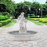 Henri Studio Angella in Toscana Pool Fountain - Aged Iron