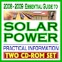 2008-2009 Essential Guide to Solar Energy, Photovoltaics, Solar Cells, Roof Panels, Heating, Lighting, Concentrating - Complete Guide with Practical ... and Government Research (Two CD-ROM Set)