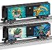 Lionel Justice League Aqua-Man/Martian Manhunter Boxcar (2 Pack)