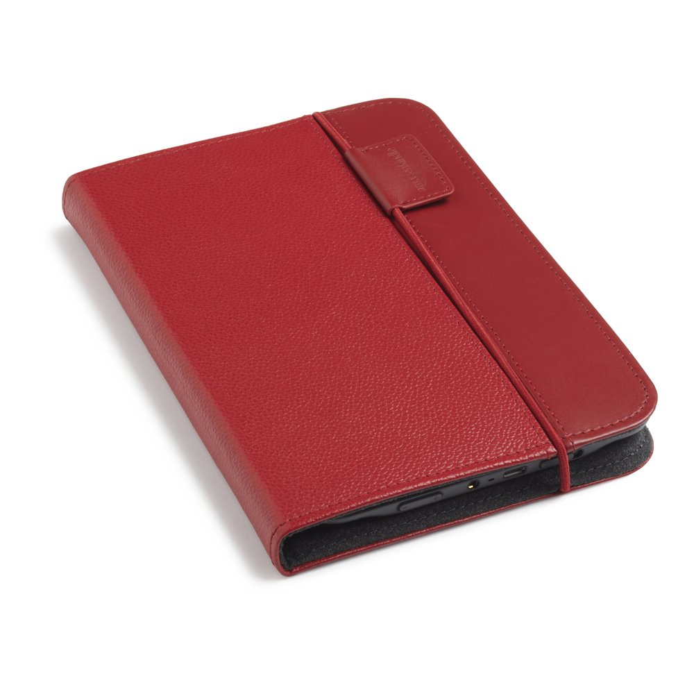 Kindle Lighted Leather Cover, Burgundy Red