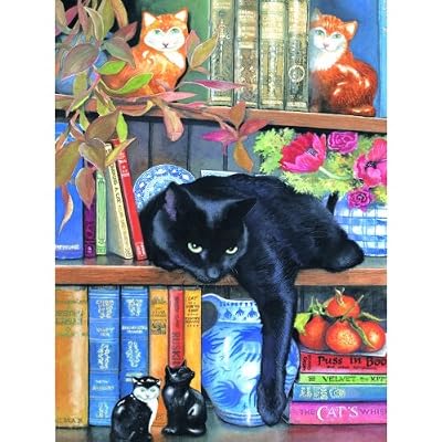 On the Shelf 1000pc Jigsaw Puzzle by Chrissie Snelling