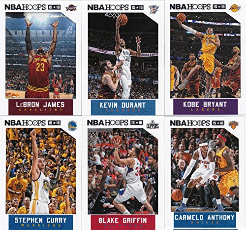 2015-2016-Hoops-NBA-All-Stars-Collection-Special-Edition-Factory-Sealed-Basketball-Set-with-Lebron-James-Stephen-Curry-and-More
