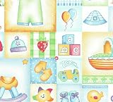SheetWorld Fitted Bassinet Sheet - Baby Boy Squares - Made In USA