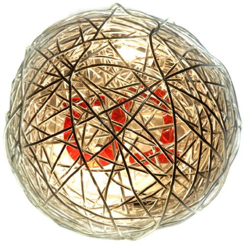 S-Luce V28052/1TS150 Mesh Drahtkugel &oslash; 15 cm, 3-flammig, Limited Edition