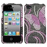 Fairyland Butterfly Diamond Crystal Bling Protector Case for Apple iPhone 4 ....