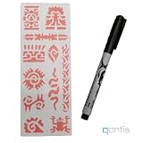 Herlitz Tattoo Marker + Schablonevon "qantis"