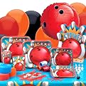 It's A Strike! Bowling Birthday Deluxe Party Kit with 8 Favor Kits