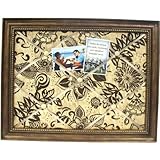 Framed French Memo Board by MessageStor