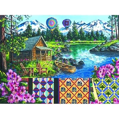 Floating Over Sisters 1000pc Jigsaw Puzzle by Diane Phalen