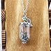 Floral Wish Bottle Pendant Necklace 20